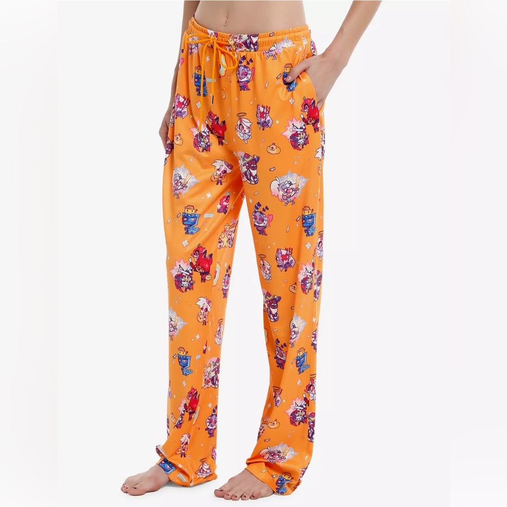 Unisex Hazbin Hotel Chibi Halloween Pajama Pants Hot Topic